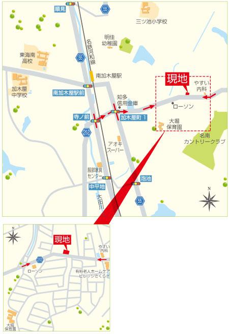 Local guide map