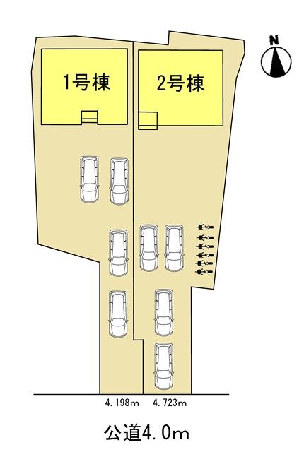 The entire compartment Figure. Compartment Figure Parking four possible! !