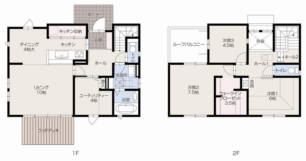 Floor plan. 37,800,000 yen, 3LDK + S (storeroom), Land area 170.69 sq m , Building area 103.71 sq m