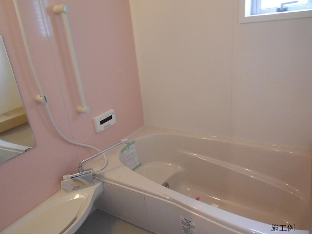 Bathroom. Example of construction