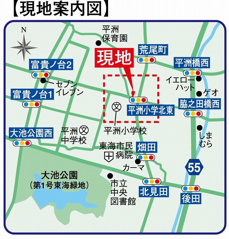 Local guide map