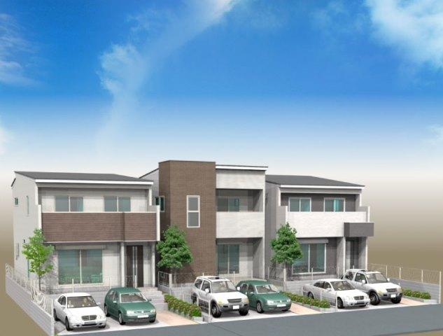 Cityscape Rendering. The entire Perth
