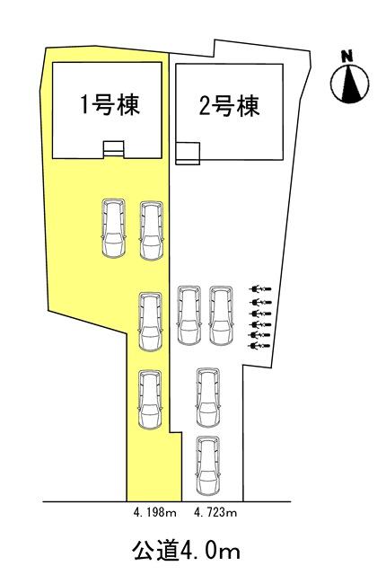 The entire compartment Figure. Compartment Figure Parking four possible! !