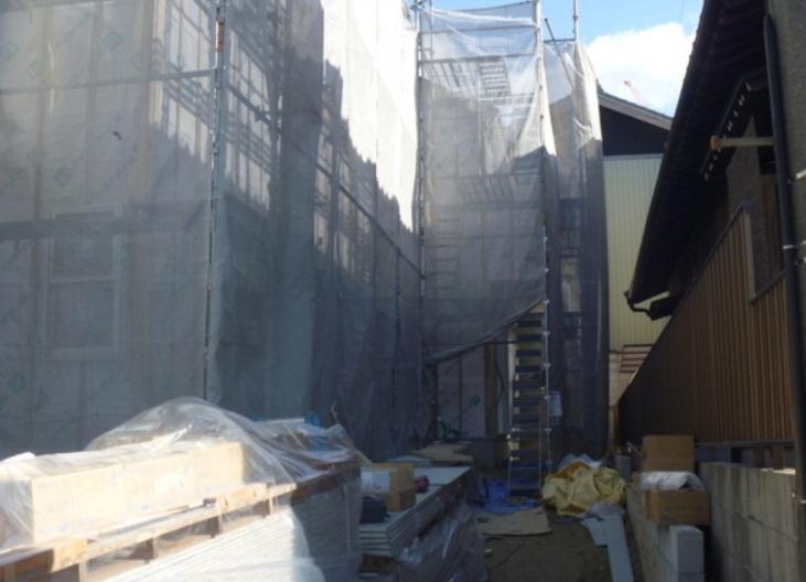 Local appearance photo. Local (12 May 2013) Shooting Building 2 Completion of framework