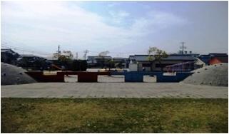 park. 400m until Himejima park
