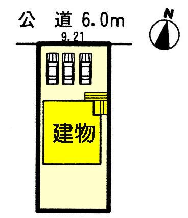 Compartment figure. 28.8 million yen, 4LDK, Land area 202.65 sq m , Building area 106 sq m