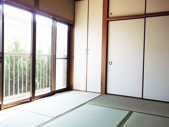 Non-living room. 8 quires of Japanese-style room is sunny