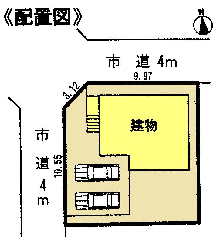 Compartment figure. 22,800,000 yen, 4LDK, Land area 152.14 sq m , Building area 99.39 sq m parallel two possible parking! 