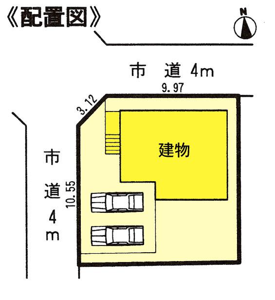 Compartment figure. 22,800,000 yen, 4LDK, Land area 152.14 sq m , Building area 99.39 sq m