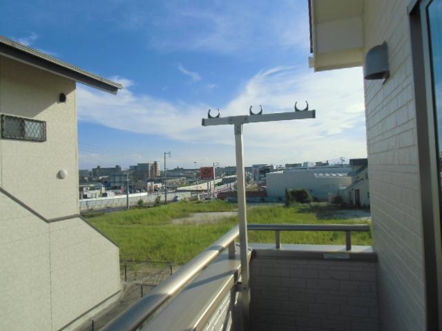 View photos from the dwelling unit. View from the site (July 2013) Shooting