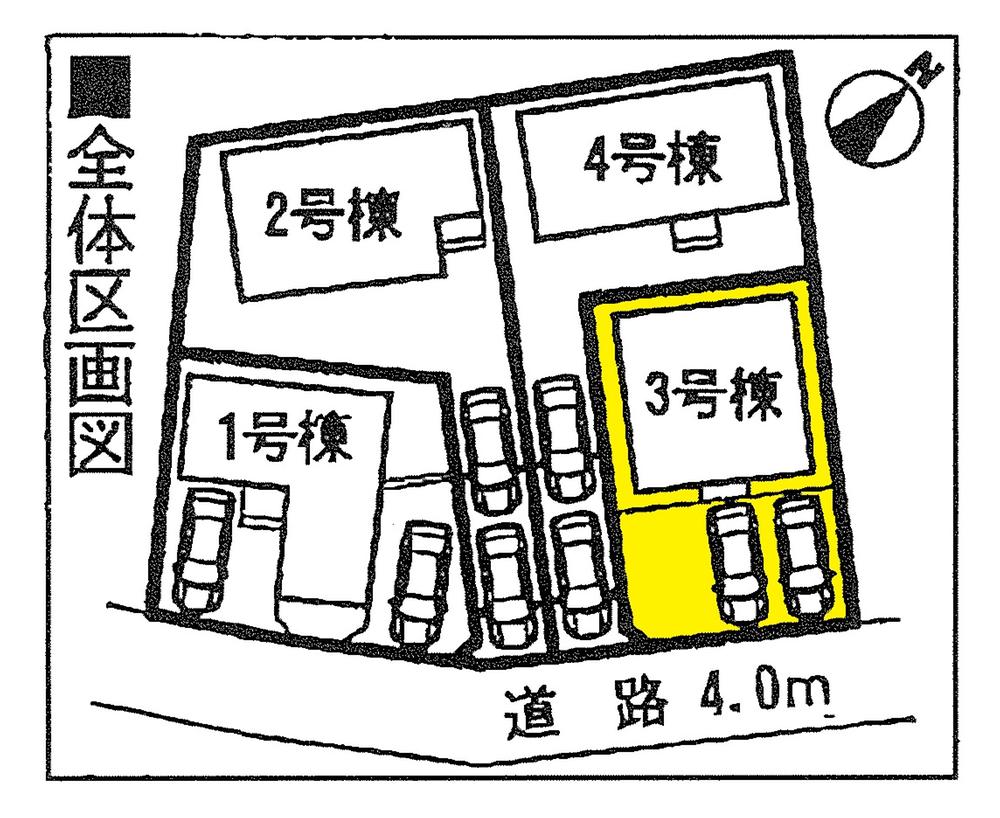The entire compartment Figure. Parking space two  ※ By vehicle type