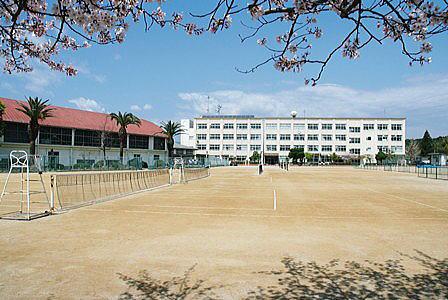 Junior high school. 3800m to Ishinomaki junior high school
