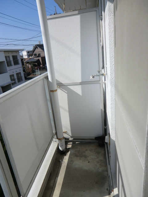 Balcony. Washing machine every balcony