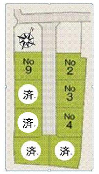 The entire compartment Figure. Sala Town Minowa-cho compartment view