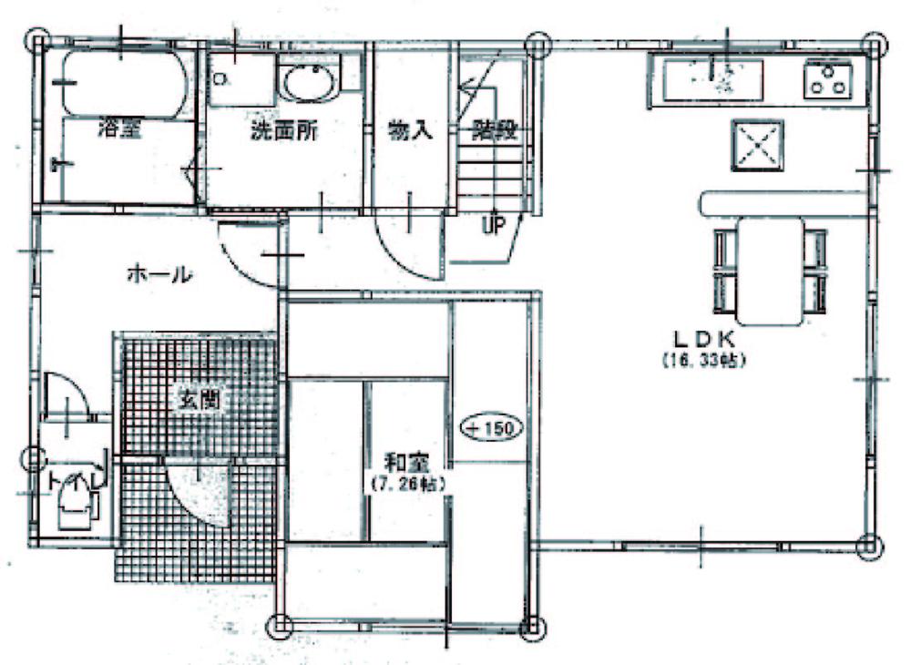 Floor plan. 23.8 million yen, 4LDK, Land area 267.12 sq m , Building area 121 sq m 1 floor
