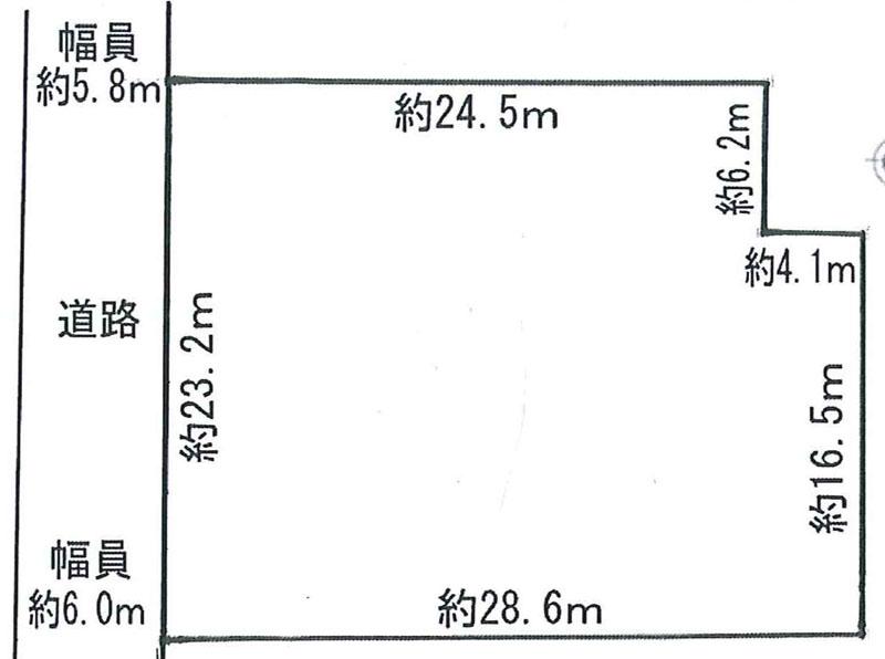 Compartment figure. Land price 44 million yen, Land area 632.78 sq m 191.41 tsubo ・ Subdivided possible consultation