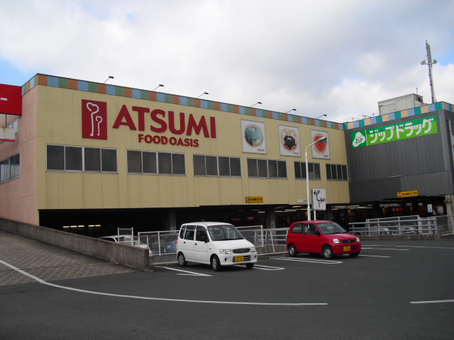 Supermarket. 550m to Food Oasis Atsumi Yamada store (Super)