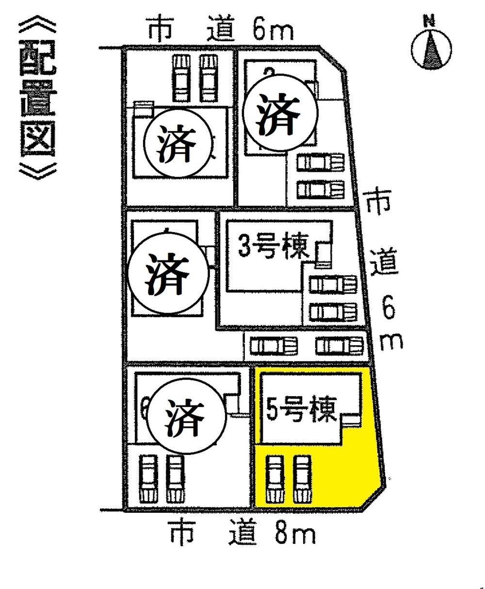 The entire compartment Figure. Parking space two  ※ By vehicle type