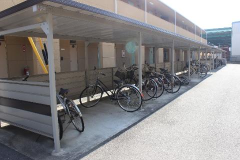 Other room space. Bicycle-parking space