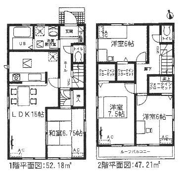 Floor plan. (4 Building), Price 23.8 million yen, 4LDK, Land area 131.38 sq m , Building area 99.39 sq m