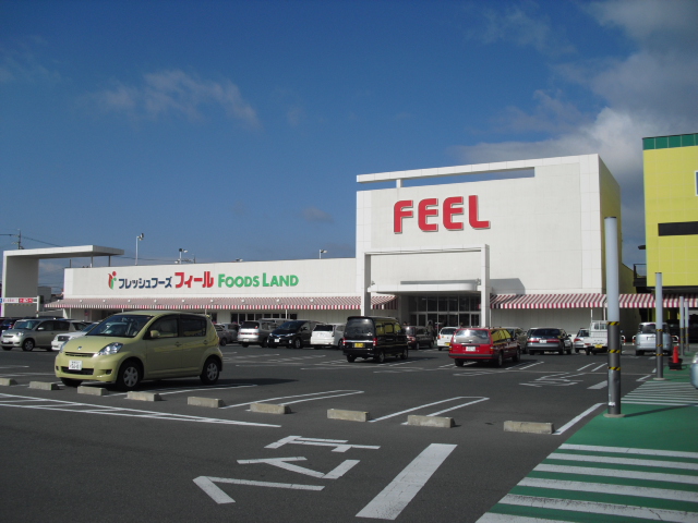 Supermarket. 1200m to feel Foods land Toyohashi (super)