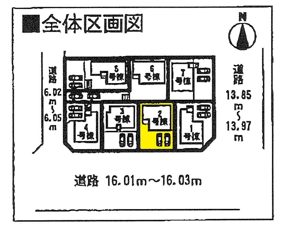 The entire compartment Figure. Two car space  ※ By vehicle type