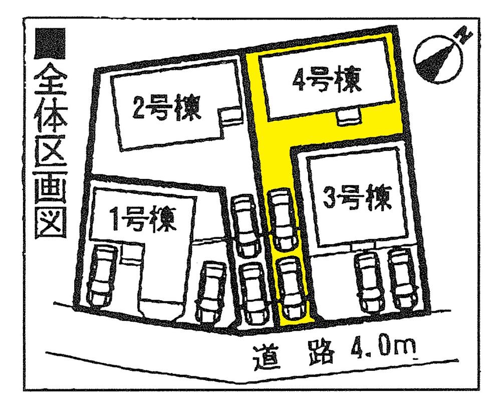 The entire compartment Figure. Parking space two  ※ By vehicle type