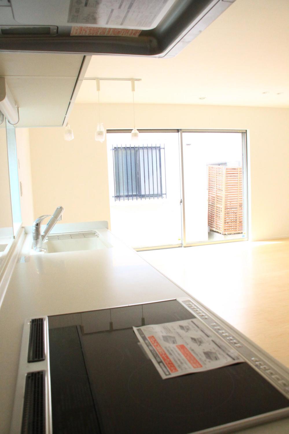 Kitchen. Living from the kitchen, It is connected to the washroom.
