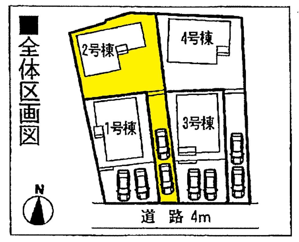 The entire compartment Figure. Two car space  ※ By vehicle type