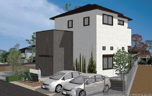 Building plan example (Perth ・ appearance). Building plan example (A No. land) price 42,500,000 yen, Building area 114.27 sq m