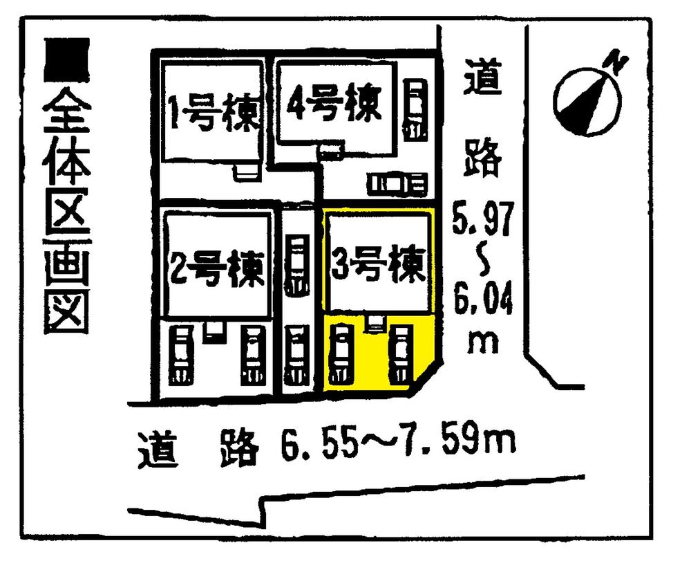 The entire compartment Figure. Two car space  ※ By vehicle type