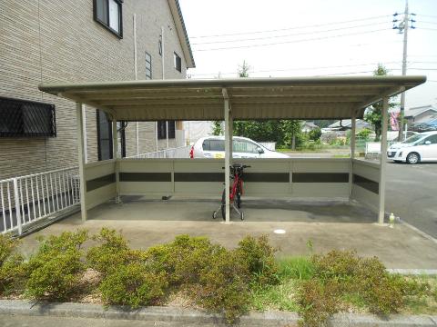 Other room space. Bicycle-parking space