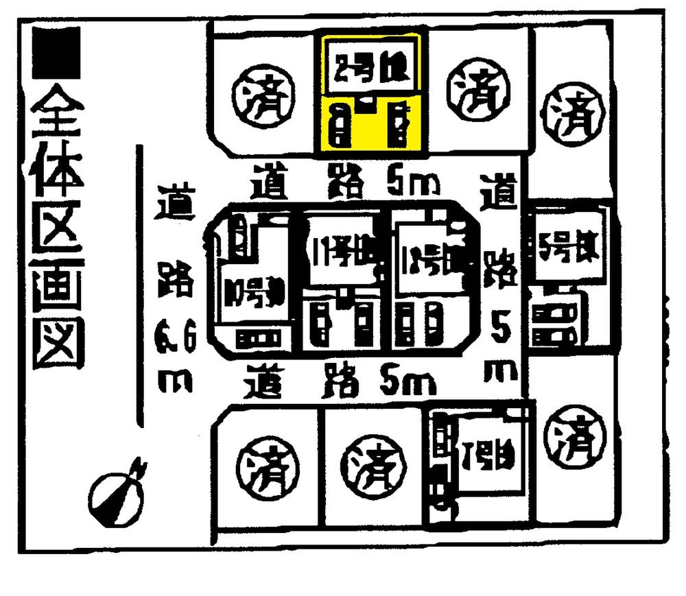 The entire compartment Figure. Two car space  ※ By vehicle type