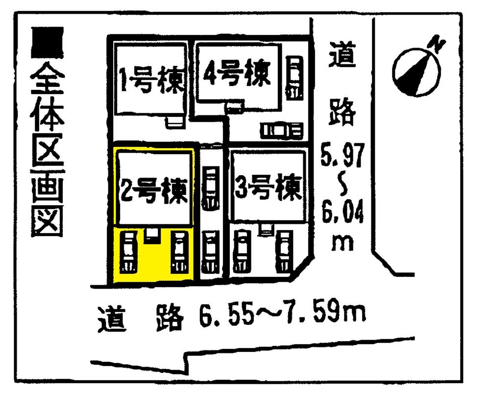 The entire compartment Figure. Two car space  ※ By vehicle type