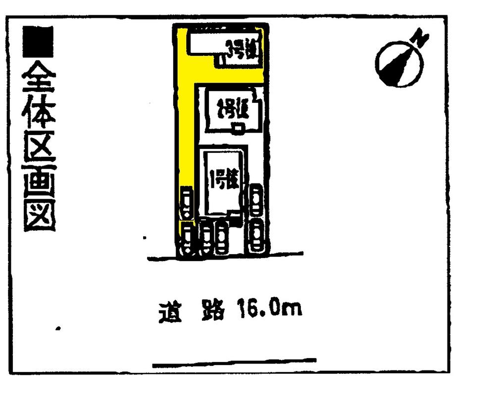 The entire compartment Figure. Two car space  ※ By vehicle type