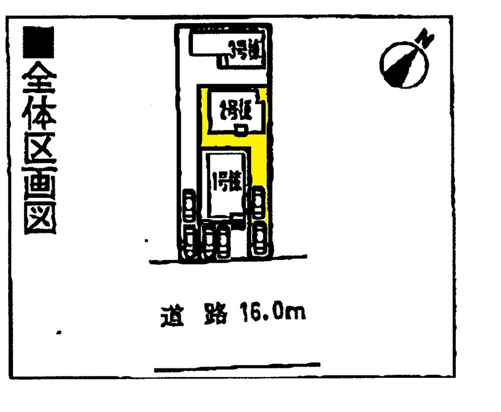 The entire compartment Figure. Two car space  ※ By vehicle type