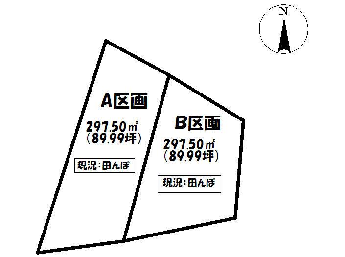Compartment figure. Land price 14.9 million yen, Land area 297.5 sq m
