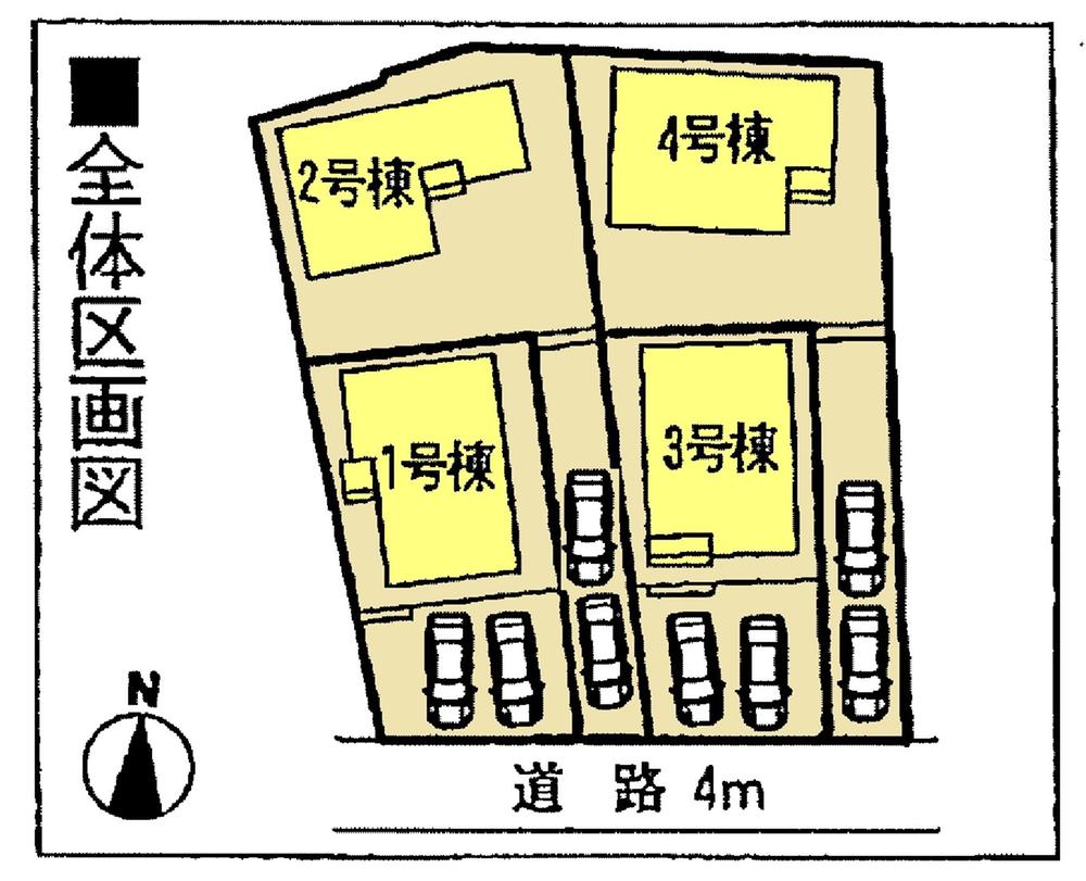 The entire compartment Figure. Two car space  ※ By vehicle type
