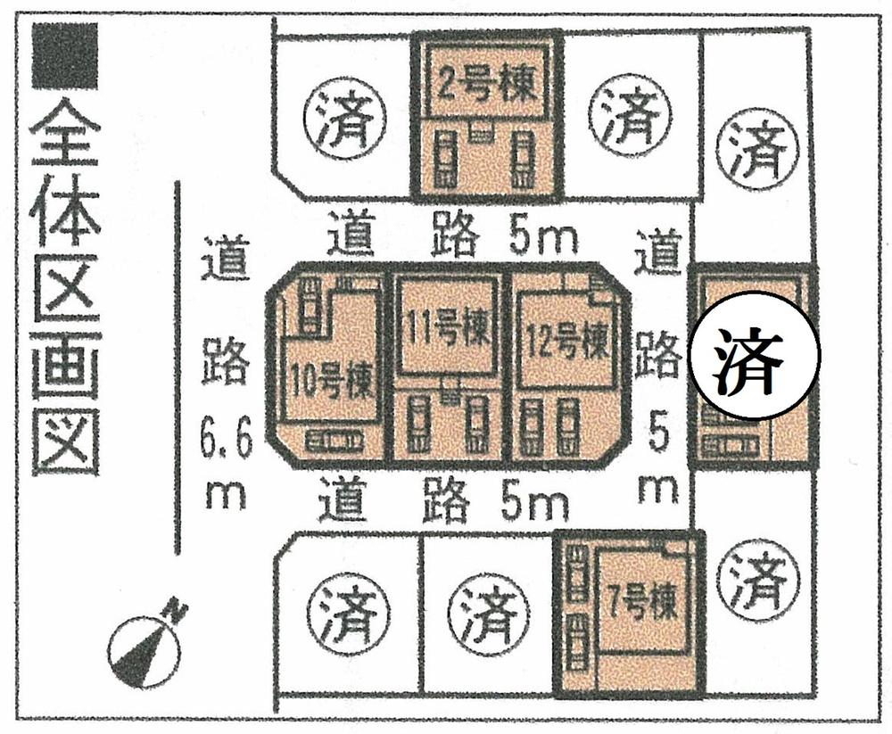 The entire compartment Figure. Two car space  ※ By vehicle type