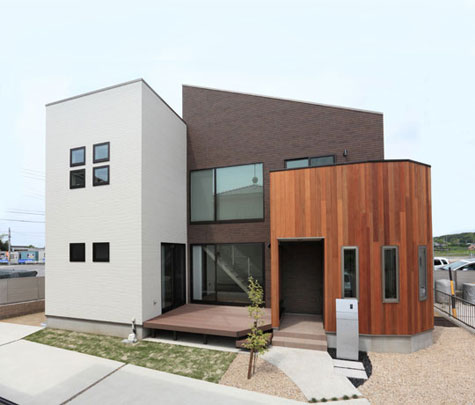 Building plan example (exterior photos). Building plan example, Building price 22 million yen, Building area 110.18 sq m