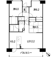 Floor: 3LDK + walk-in closet, the occupied area: 73.45 sq m, Price: 27,950,000 yen ・ 28,250,000 yen