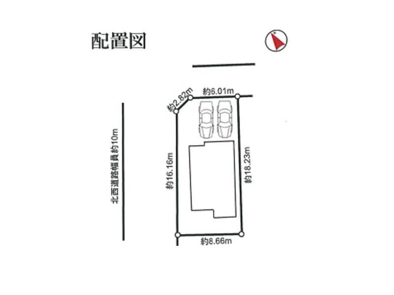 Compartment figure. 31.5 million yen, 2LDK, Land area 135 sq m , Building area 110 sq m