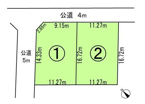 The entire compartment Figure. Compartment Figure  ※ (1) No. land