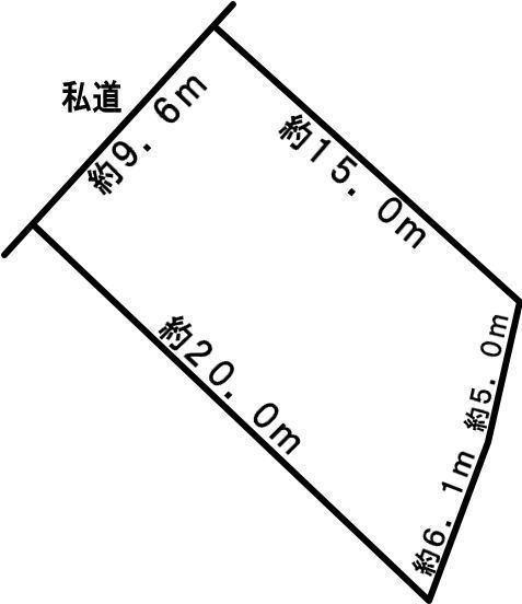 Compartment figure. Land price 1,000,000 yen, Land area 173 sq m