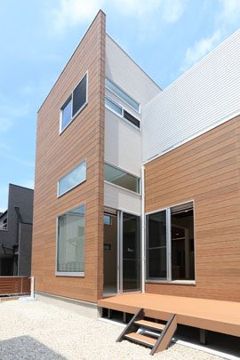 Building plan example (exterior photos). Building plan example, Building price 21 million yen, Building area 115.67 sq m