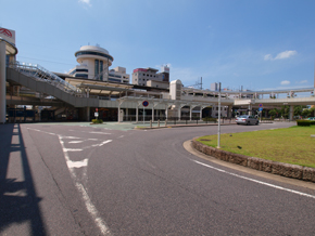 station. Mikawa Meitetsu 1450m to "Toyota City" station