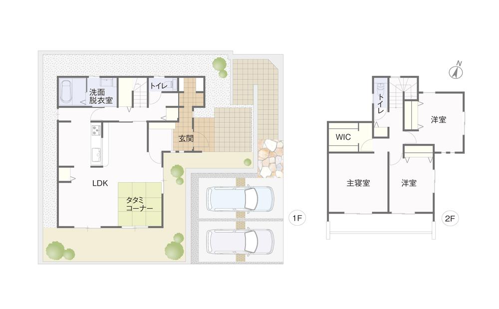 Floor plan. (No. 31 land House), Price 48,900,000 yen, 3LDK, Land area 183.43 sq m , Building area 118.02 sq m