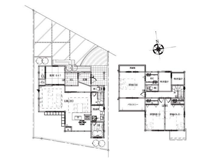 Floor plan. 39,900,000 yen, 4LDK, Land area 165.3 sq m , Building area 115.93 sq m floor plan