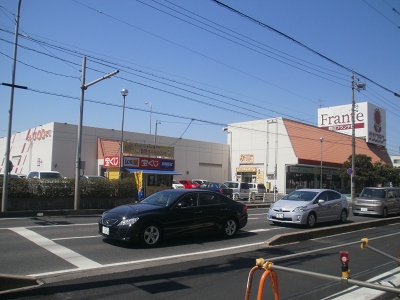 Supermarket. Yamanaka Toyoda Furante Museum to (super) 1220m