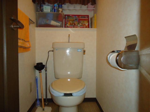 Toilet. Please refer to the storage with a toilet.